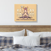 RICK EN MORTY™ | Niet-productieve producten Canvas Afdruk (Insitu (Slaapkamer))