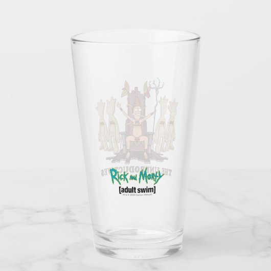RICK EN MORTY™ | Niet-productieve producten Glas (Achterkant)