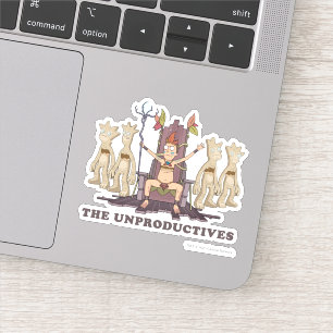 RICK EN MORTY™   Niet-productieve producten Sticker
