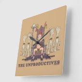 RICK EN MORTY™ | Niet-productieve producten Vierkante Klok (Hoek)