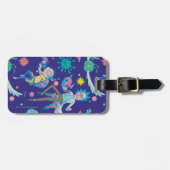 RICK EN MORTY™ | Onder geïnfecteerd celpatroon Bagagelabel (Voorkant horizontaal)