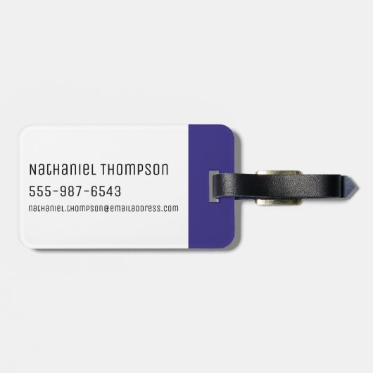 RICK EN MORTY™ | Onder geïnfecteerd celpatroon Bagagelabel (Achterkant horizontaal)