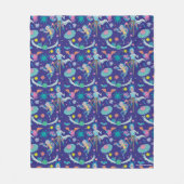 RICK EN MORTY™ | Onder geïnfecteerd celpatroon Fleece Deken (Voorkant)