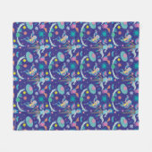 RICK EN MORTY™ | Onder geïnfecteerd celpatroon Fleece Deken (Voorkant (Horizontaal))