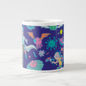 RICK EN MORTY™ | Onder geïnfecteerd celpatroon Grote Koffiekop (Voorkant)