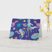 RICK EN MORTY™| Onder geïnfecteerd celpatroon Kaart (Gele Bloem)