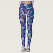 RICK EN MORTY™ | Onder geïnfecteerd celpatroon Leggings (Voorkant)