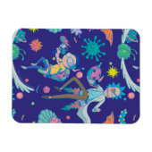 RICK EN MORTY™ | Onder geïnfecteerd celpatroon Magneet (Horizontaal)