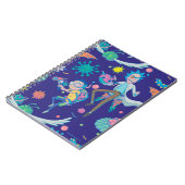 RICK EN MORTY™ | Onder geïnfecteerd celpatroon Notitieboek (Linkerzijde)