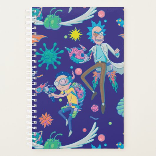 RICK EN MORTY™ | Onder geïnfecteerd celpatroon Planner (Voorkant)