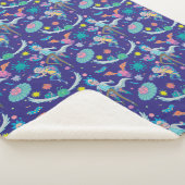 RICK EN MORTY™ | Onder geïnfecteerd celpatroon Sherpa Deken (3/4)