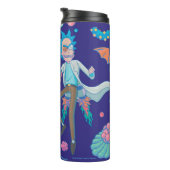 RICK EN MORTY™ | Onder geïnfecteerd celpatroon Thermosbeker (Geroteerd rechts)