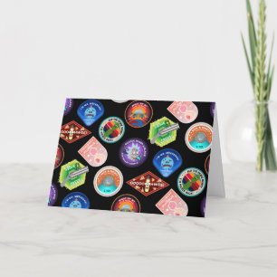 RICK EN MORTY™  Patroon voor ruimtepatches Kaart