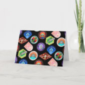 RICK EN MORTY™| Patroon voor ruimtepatches Kaart (Voorkant)