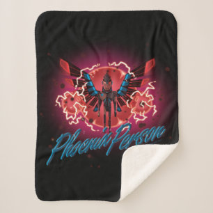 RICK EN MORTY™   Phoenix Person Sherpa Deken