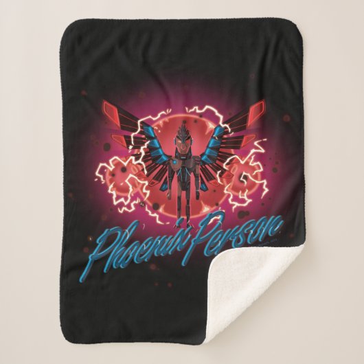 RICK EN MORTY™ | Phoenix Person Sherpa Deken (Voorkant)