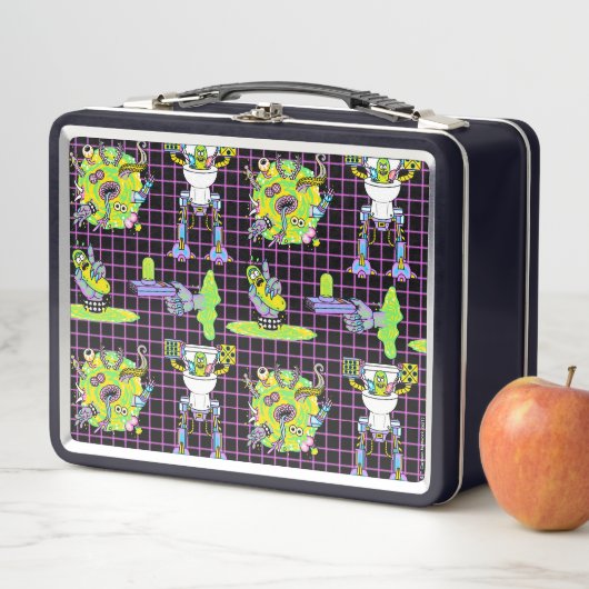 RICK EN MORTY™ | Pickle Rick Portal Patroon (In situ)