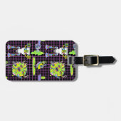 RICK EN MORTY™ | Pickle Rick Portal Patroon Bagagelabel (Voorkant horizontaal)