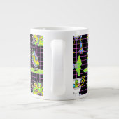 RICK EN MORTY™ | Pickle Rick Portal Patroon Grote Koffiekop (Achterkant)