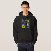 RICK EN MORTY™ | Pickle Rick Portal Patroon Hoodie (Voorkant volledig)