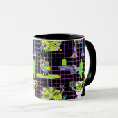 RICK EN MORTY™ | Pickle Rick Portal Patroon Mok (Voorkant rechts)