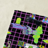 RICK EN MORTY™ | Pickle Rick Portal Patroon Strandlaken (In situ)