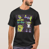 RICK EN MORTY™ | Pickle Rick Portal Patroon T-shirt (Voorkant)