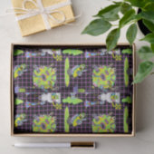 RICK EN MORTY™ | Pickle Rick Portal Patroon Tissuepapier (Geschenk)