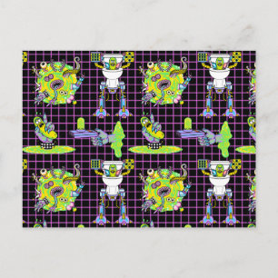 RICK EN MORTY™   Pickle Rick Portal Patroon Uitnodiging Briefkaart
