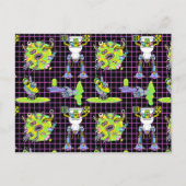 RICK EN MORTY™ | Pickle Rick Portal Patroon Uitnodiging Briefkaart (Voorkant)