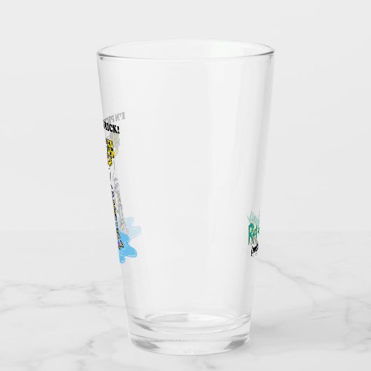 RICK EN MORTY™ | Pickle Rick Toilet Mech Glas (Links)