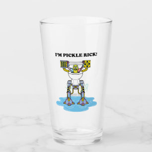 RICK EN MORTY™   Pickle Rick Toilet Mech Glas
