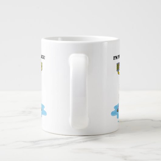 RICK EN MORTY™ | Pickle Rick Toilet Mech Grote Koffiekop (Achterkant)