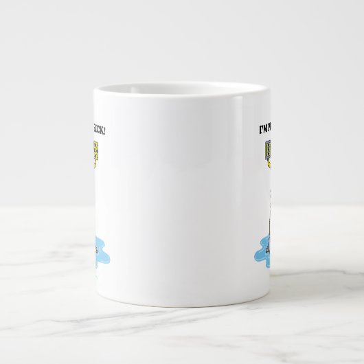 RICK EN MORTY™ | Pickle Rick Toilet Mech Grote Koffiekop (Voorkant)