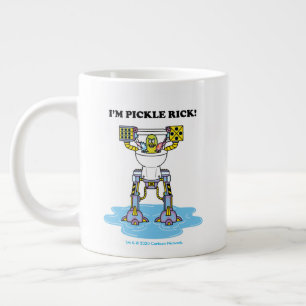 RICK EN MORTY™   Pickle Rick Toilet Mech Grote Koffiekop
