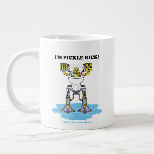 RICK EN MORTY™ | Pickle Rick Toilet Mech Grote Koffiekop (Links)