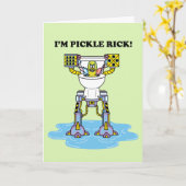 RICK EN MORTY™ | Pickle Rick Toilet Mech Kaart (Gele Bloem)