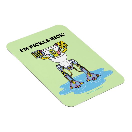 RICK EN MORTY™ | Pickle Rick Toilet Mech Magneet (Rechterzijde)