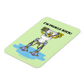 RICK EN MORTY™ | Pickle Rick Toilet Mech Magneet (Linkerzijde)