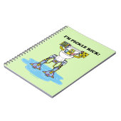 RICK EN MORTY™ | Pickle Rick Toilet Mech Notitieboek (Linkerzijde)