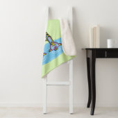 RICK EN MORTY™ | Pickle Rick Toilet Mech Sherpa Deken (In situ)