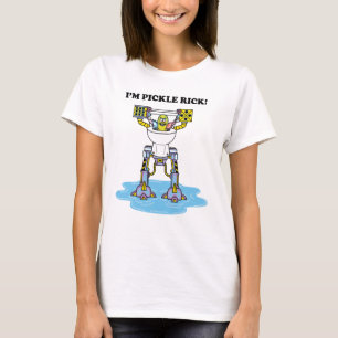 RICK EN MORTY™ Pickle Rick Toilet Mech T-shirt