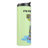 RICK EN MORTY™ | Pickle Rick Toilet Mech Thermosbeker (Gedraaid links)