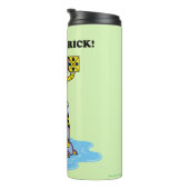 RICK EN MORTY™ | Pickle Rick Toilet Mech Thermosbeker (Geroteerd rechts)