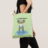 RICK EN MORTY™ | Pickle Rick Toilet Mech Tote Bag (Dichtbij)