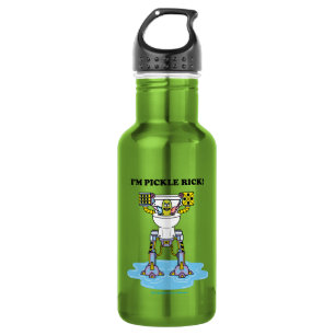 RICK EN MORTY™   Pickle Rick Toilet Mech Waterfles