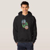 RICK EN MORTY™ | Pixelverse Portal Grafisch Hoodie (Voorkant volledig)