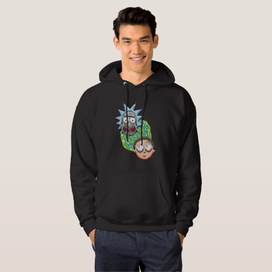 RICK EN MORTY™ | Pixelverse Portal Grafisch Hoodie (Voorkant volledig)