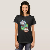 RICK EN MORTY™ | Pixelverse Portal Grafisch T-shirt (Voorkant volledig)