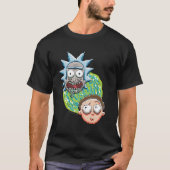 RICK EN MORTY™ | Pixelverse Portal Grafisch T-shirt (Voorkant)